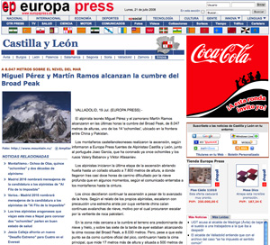 Europapress.es. 16 de Julio de 2008