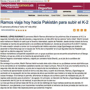 La Opinión de Zamora 17 de Junio de 2009